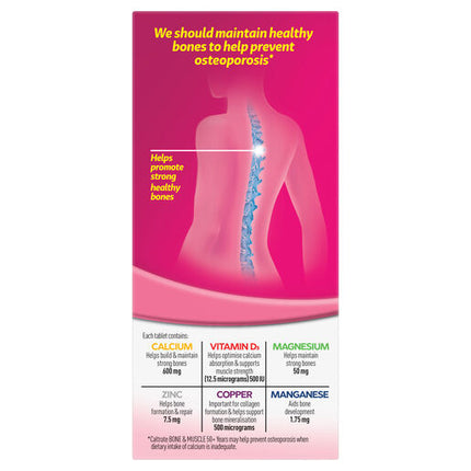 Caltrate Bone & Muscle 50+ Years 100 Tablets