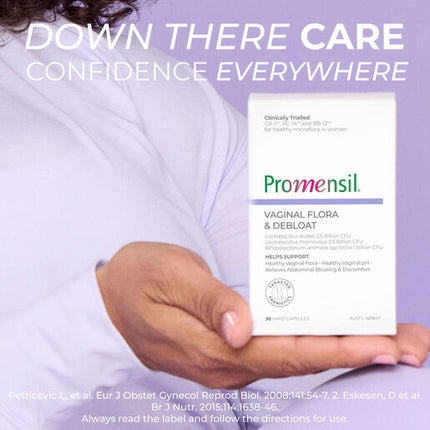 Promensil VG Flora Debloat Tablets 30