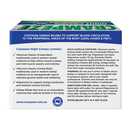 Crampeze 60 Capsules