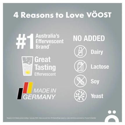 Voost Zinc Plus Citrus 20 Effervescent Tablets