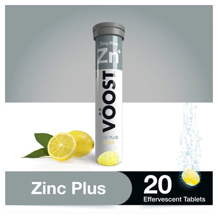 Voost Zinc Plus Citrus 20 Effervescent Tablets