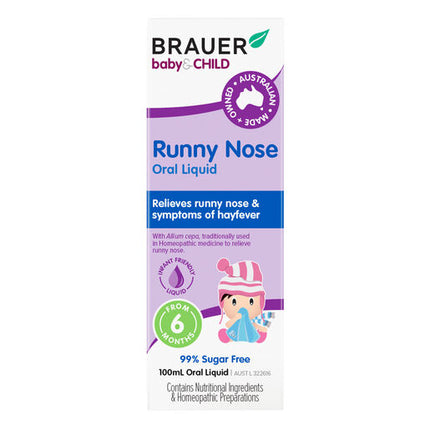 Brauer Baby & Child Runny Nose 100mL