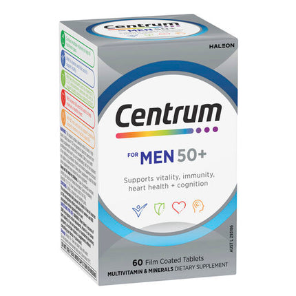 Centrum For Men 50+ 60 Tablets