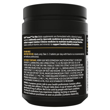 SKYN Arouse For Him Libido Supplements 60 Tablets