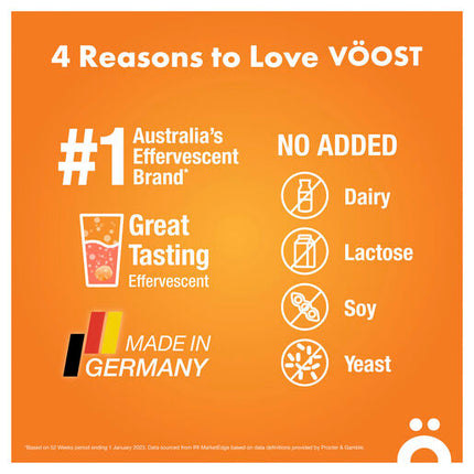 Voost Vitamin C 1000mg 20 Effervescent Tablets