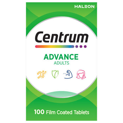 Centrum Advance For Adults 100 Tablets