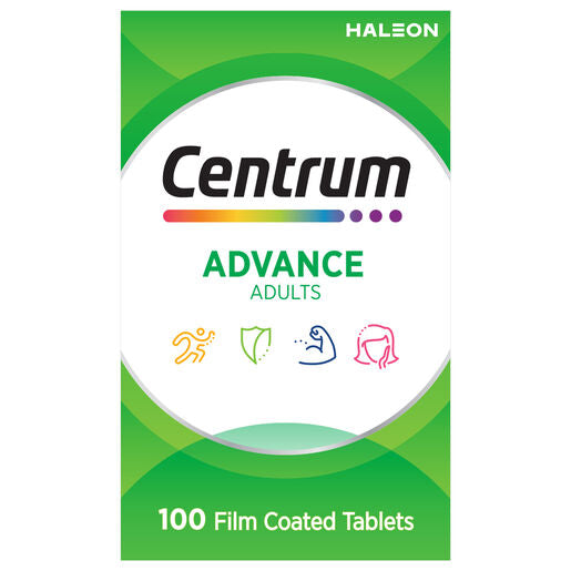 Centrum Advance For Adults 100 Tablets