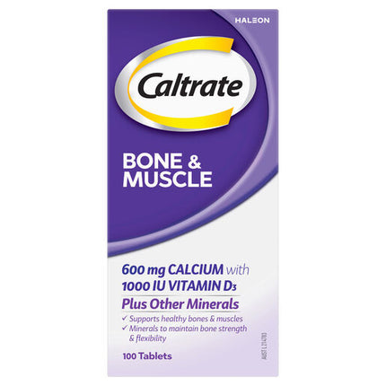 Caltrate Bone & Muscle 100 Tablets