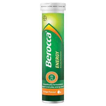 Berocca Energy Orange Effervescent Tablets 45 Pack