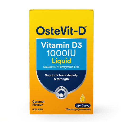 OsteVit-D Vitamin D3 Liquid 50mL