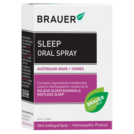 Brauer Sleep Oral Spray 20mL