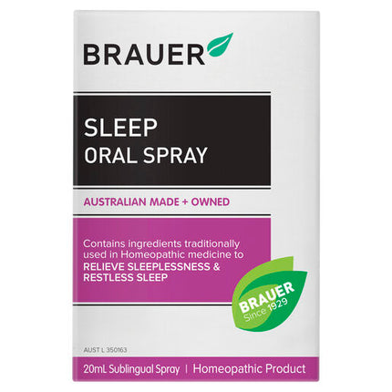 Brauer Sleep Oral Spray 20mL