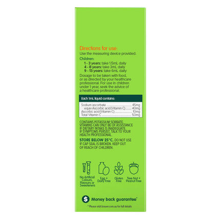 Brauer Baby & Kids Liquid Vitamin C 100mL