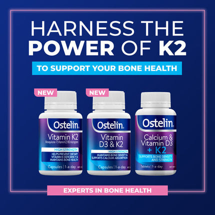 Ostelin Vitamin D3 + K2 Capsules 60