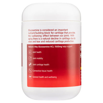 Nature's Way Glucosamine 1500mg 180 + 20 Bonus Tablets