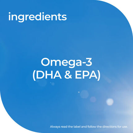 Nature's Way Kids Smart Triple Strength DHA 300mg 50 Capsules