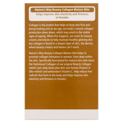 Nature's Way Beauty Collagen Mature Skin 60 Tablets