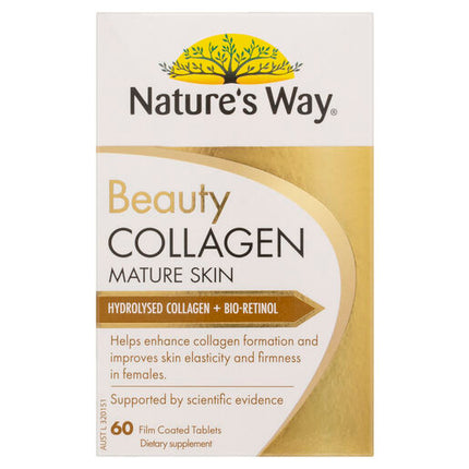 Nature's Way Beauty Collagen Mature Skin 60 Tablets