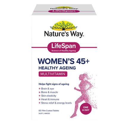 Nature's Way LifeSpan Women's 45+ Healthy Ageing Multivitamin 60s