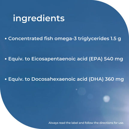 Nature’s Way Omega 3x Triple Strength 60 Soft Capsules
