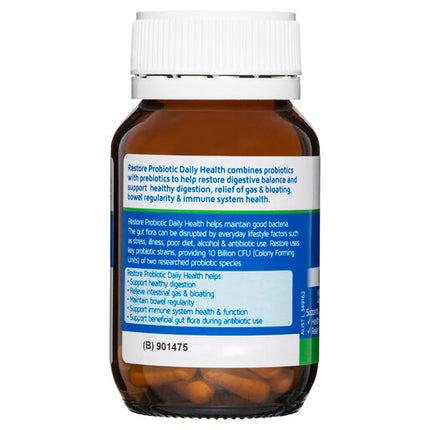 Nature's Way Restore Probiotic Daily Health 28 Capsules