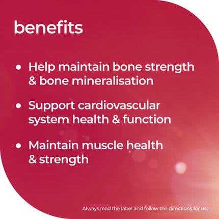 Nature's Way Magnesium + Calcium 150 Tablets