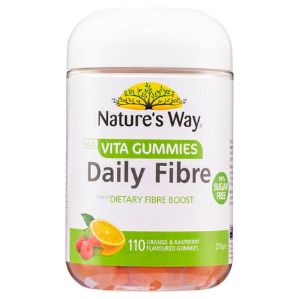 Nature's Way Adult Daily Fibre 110 Vita Gummies