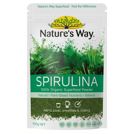 Nature's Way Super Foods Spirulina 100g