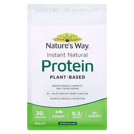 Nature’s Way Instant Natural Protein Plant Based 400g