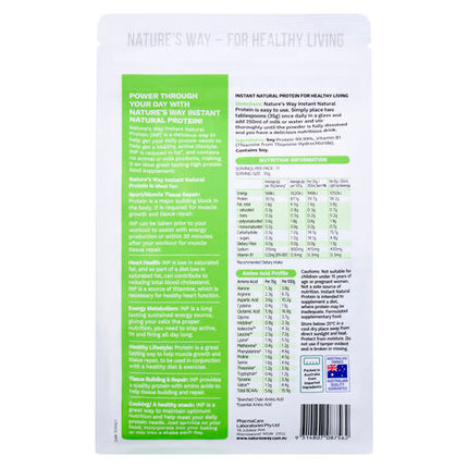 Nature’s Way Instant Natural Protein Plant Based 400g