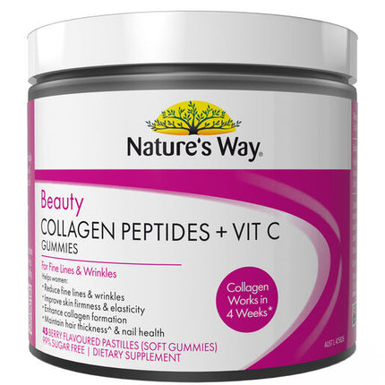 Nature's Way Beauty Collagen Gummies 45 Pastilles