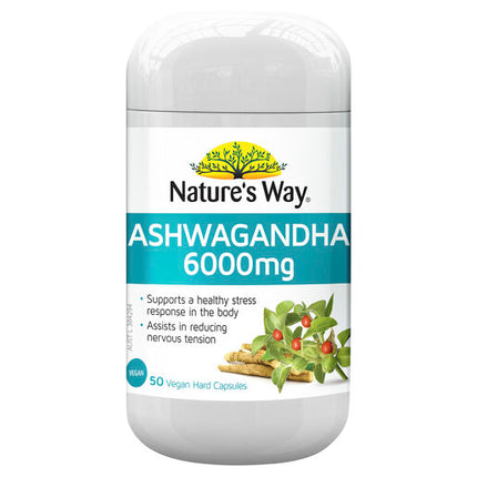 Nature's Way Ashwagandha 50 Capsules
