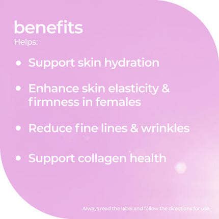 Nature's Way Beauty Collagen + Hyaluronic Acid 60 Tablets