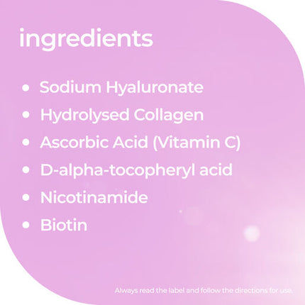 Nature's Way Beauty Collagen + Hyaluronic Acid 60 Tablets