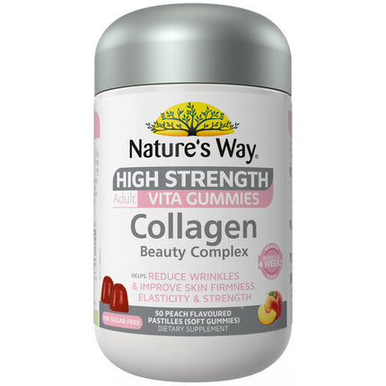 Nature's Way High Strength Adult Vita Gummies Collagen Beauty Complex 50's