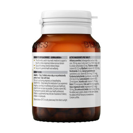 Blackmores Ashwagandha+ 60 Tablets