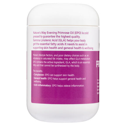 Nature's Way Evening Primrose Oil 1000mg 200 Soft Capsules