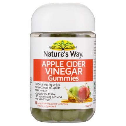 Nature's Way Apple Cider Vinegar Diet 65 Gummies