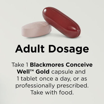 Blackmores Conceive Well Gold 56 Tablets
