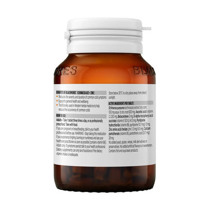 Blackmores Echinacea ACE + Zinc 60 Tablets