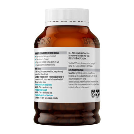 Blackmores Odourless Fish Oil 1000mg 400 Capsules