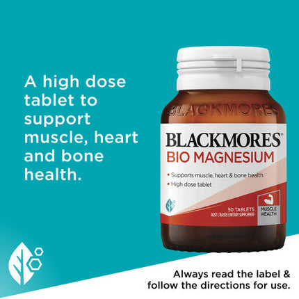 Blackmores Bio Magnesium 50 Tablets