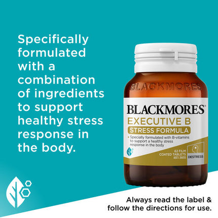 Blackmores Executive B Stress Formula 62 Tablets
