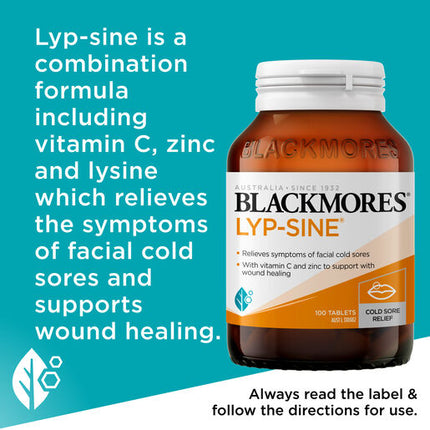 Blackmores Lyp-Sine 100 Tablets