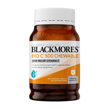Blackmores Bio C 500mg Chewable 200 Tablets