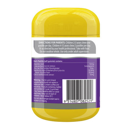 Nature's Way Kids Smart High Strength Vita Gummies Triple Immune Support 50 Pastilles