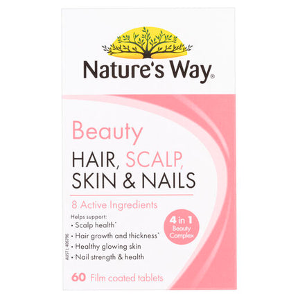 Nature's Way Hair, Scalp, Skin & Nails 60 Tablets
