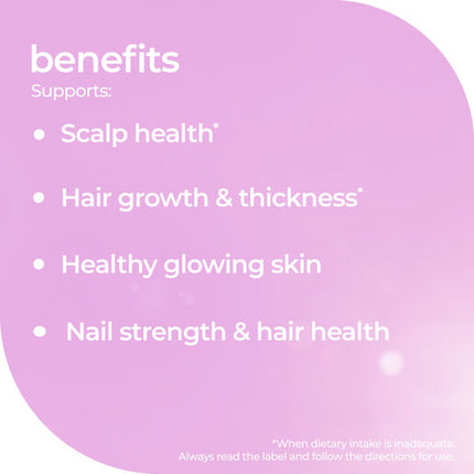 Nature's Way Hair, Scalp, Skin & Nails 60 Tablets
