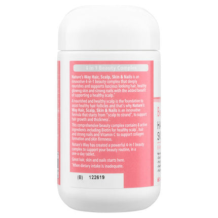 Nature's Way Hair, Scalp, Skin & Nails 60 Tablets