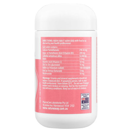 Nature's Way Hair, Scalp, Skin & Nails 60 Tablets